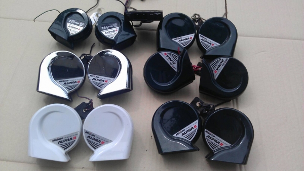 รวมแตร Mitsuba Alpha ll โครเมียม,ขาว,เขียว คอมแพค,เขียว รวมแตร Mitsuba Alpha ll โครเมียม,ขาว,เขียว คอมแพค,เขียว