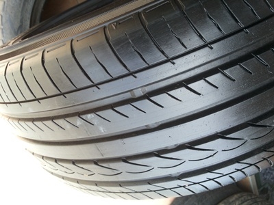 ขายยาง215/55/16 ปี 11/2เส้นปี12/2เส้น YOKOHAMA ADVAN 1 ชุด