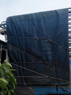 ขายผ้าใบสิบล้อ  สภาพดี  ราคาแสนถูก  3500