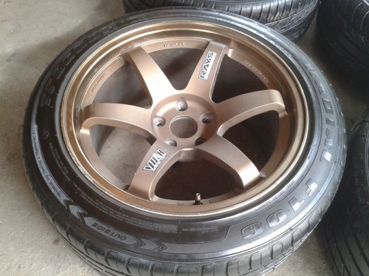 ขาย te37 18" 9*10 + ยาง 18500 ขาย te37 18" 9*10 + ยาง 18500