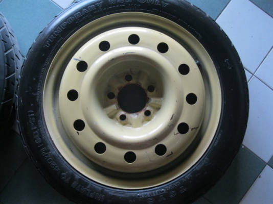 ล้ออะไหล่ญี่ปุ่น 17"หลบดิสใหญ่ 5รู114 1คู๋ 3000