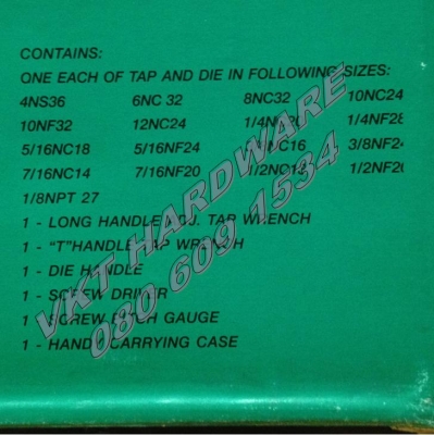 ชุดต๊าปเกลียว 40 ชิ้น SOLID Taiwan