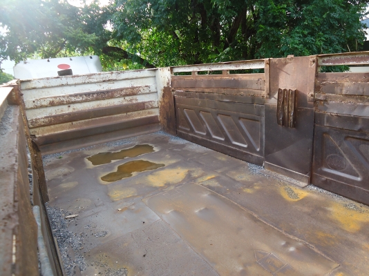 ขายด่วนหางลาก3เพลาแท้ดรั้มกะบะสามมิตรลอนเฉียงยาว9เมตร