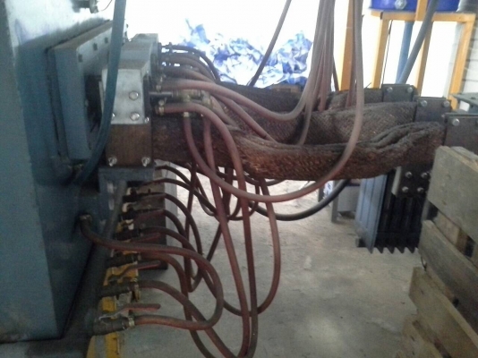 เครื่องหลอมทองแดงขนาด600-800กก.