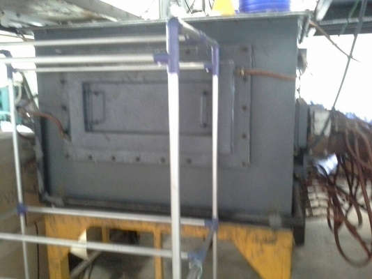 เครื่องหลอมทองแดงขนาด600-800กก.