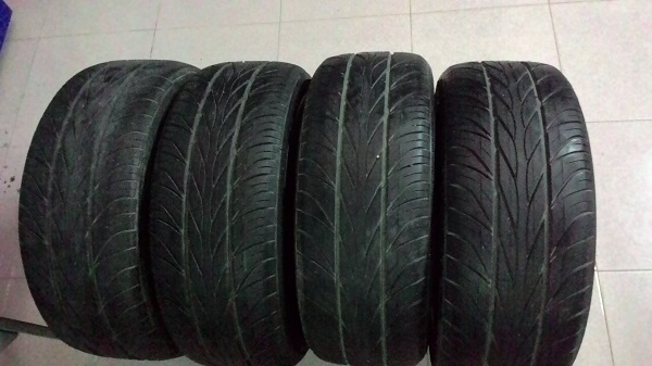 ยาง soner 205/50/16 ปี11+12  4เส้น