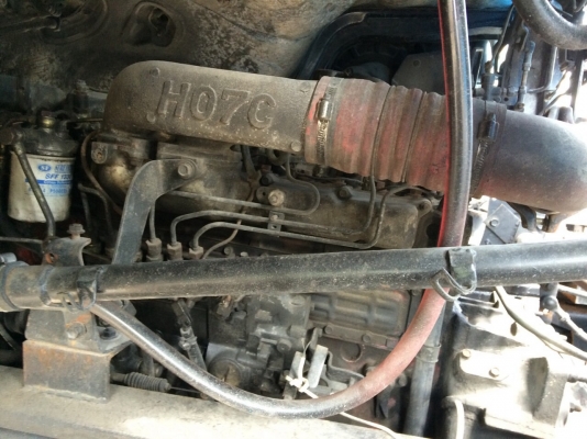 ฮีโน่เปอเฟีย12ล้อดั้มติดเครน5ตันรถสวยพร้อมใช้ครับ