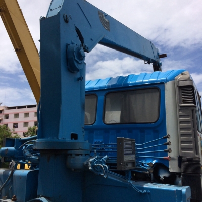 ฮีโน่เปอเฟีย12ล้อดั้มติดเครน5ตันรถสวยพร้อมใช้ครับ