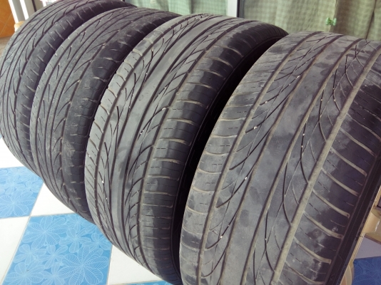 advan sport RG-S 18 6รู139 หน้า8.5 หลัง9.5 พร้อมยางหน้า225-45-18หลัง245-45-18ปี12
