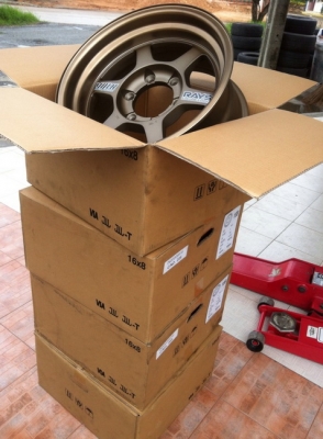 ขายล้อ TE37X 16&times;8 ออฟ -0  ใส่ 6รู /139.7