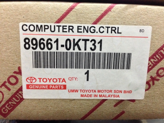 กล่อง ECU TOYOTA FORTONER เครื่อง 3.0 AUTO