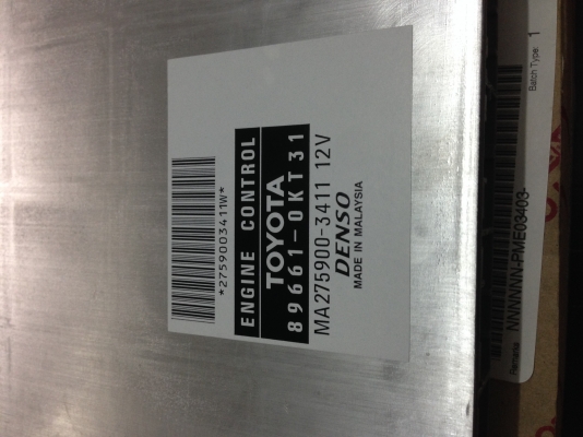 กล่อง ECU TOYOTA FORTONER เครื่อง 3.0 AUTO