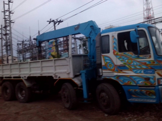 ขายรถ12ล้อดั๊มติดเครน5ตันรุ่นใหม่ พร้อมใช้งาน