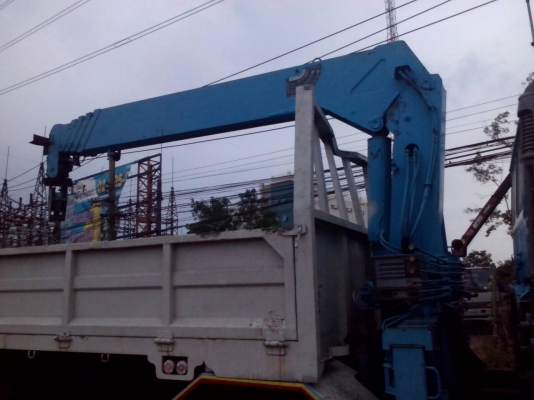 ขายรถ12ล้อดั๊มติดเครน5ตันรุ่นใหม่ พร้อมใช้งาน