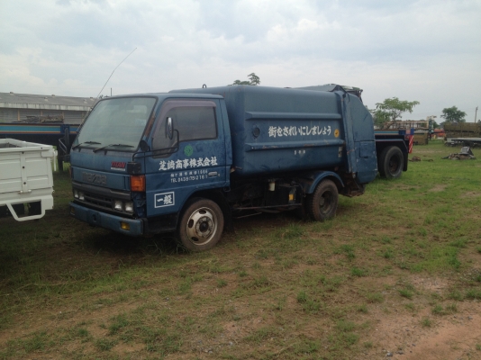 ขายไม่แพงรถเก็บขยะ MAZDA จากญี่ปุ่นพร้อมทะเบียน เครื่อง 4HG1 129 แรงม้าระบบน้ำมัน