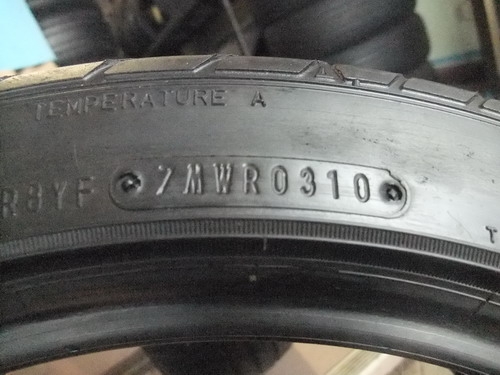 ยาง Dunlop 195/45/16 ปี10 สภาพพอใช้