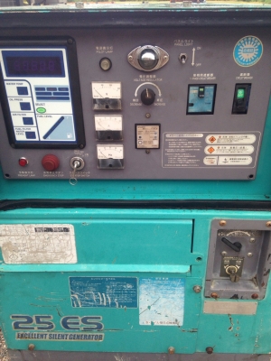 ขายเครื่องปั่นไฟ Denyo 25 Es