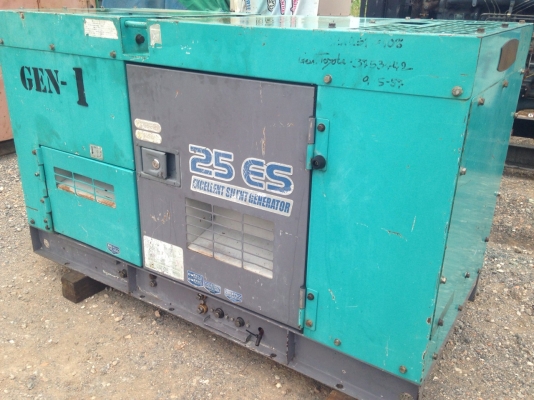 ขายเครื่องปั่นไฟ Denyo 25 Es