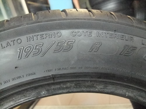 ยาง michelin 195/55/15 ปี11 สภาพสวยๆ ดอกหนา