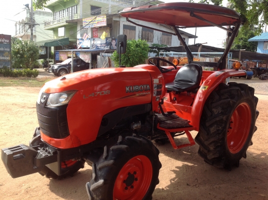 ปัญญาแทรคเตอร์มาแล้ว...จัดมาให้ตามคำเรียกร้อง  คูโบต้า L4708  ผาน6x24 ตราช้าง พร้อมส่งทั่วไทย  จัดส่ง อ.ปัว จ.น่าน