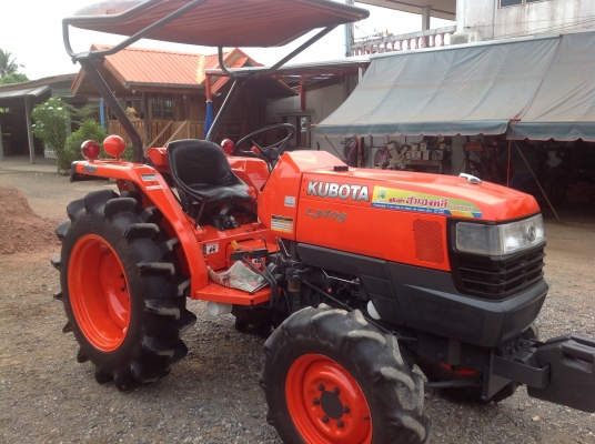 ปัญญาแทรคเตอร์มาแล้ว...จัดมาให้ครับ คูโบต้า L3408ใบมีด โรตาลี่โชคชัย 160 เล่มทะเบียนพร้อม พร้อมส่งทั่วไทย