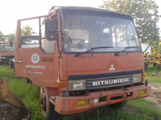 ขายแชสซีรถหกล้อ MITSUBISHI เครื่อง 6D16 - 195 แรง มี 2 คัน FK455H ทะเบียนแจ้งจอด