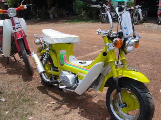 ขายชาลีสีเหลืองเลมอน ( ประกอบใหม่ ) เครื่องไลฟาน 110 สตาร์ทมือ พร้อมอินวอย