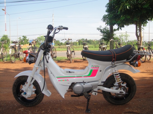 ขาย ชาลีสีขาวมุก เครื่องเดิม ( ทำสีใหม่ ) ขาย ชาลีสีขาวมุก เครื่องเดิม ( ทำสีใหม่ )