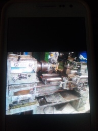 แท่นกลึง 5 ฟุต ต้าชิง 500 a  3 เพลา เกียร์บล็อก  รูเพลา 2 นิ้ว พร้อมใช้งาน 65,000