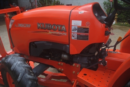 ขายรถไถ Kubota L 3608 (4WD) พร้อมดันหน้าและผาน5 ตราช้าง ขายรถไถ Kubota L 3608 (4WD) พร้อมดันหน้าและผาน5 ตราช้าง