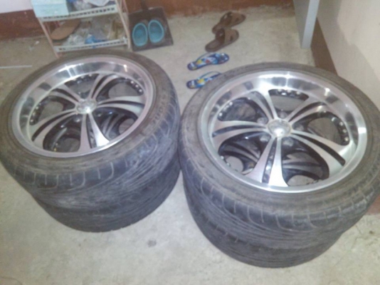 แม็กขอบ 17 พร้อมยาง ถูกของ ไทเกอร์ วีโก้ Toyota Tiger Vigo