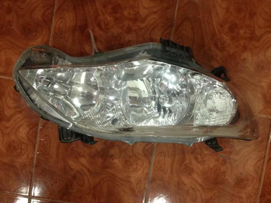 ฝากระโปรง แก้มซ้าย ขวา ฟอจูน ท่อ ksr และไฟหน้าอัลทิส