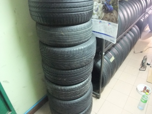 ขายยางเศษ เส้นเดียว มีหลายเบอร์ ขอบ13-20