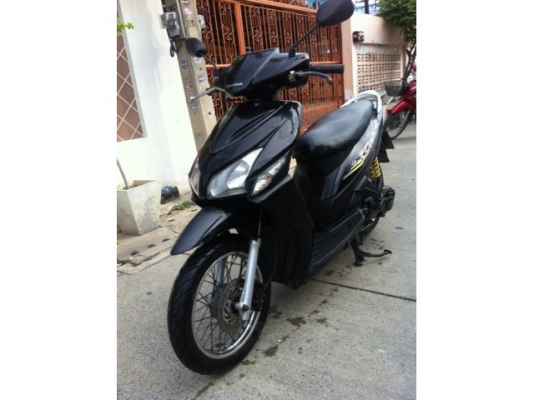 Honda Click tune up สีดำ รถสวยเครื่องดี เล่มทะเบียน ภาษีไม่ขาดต่อ