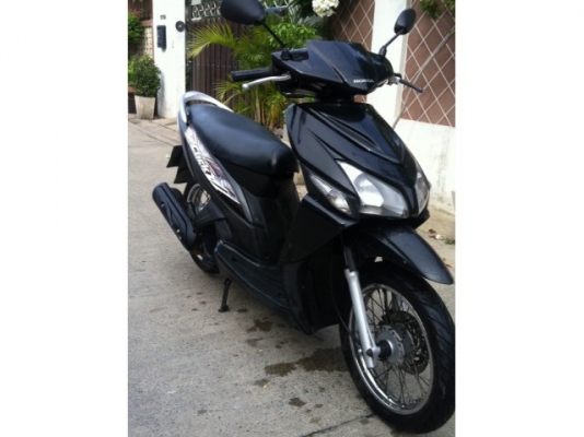 Honda Click tune up สีดำ รถสวยเครื่องดี เล่มทะเบียน ภาษีไม่ขาดต่อ