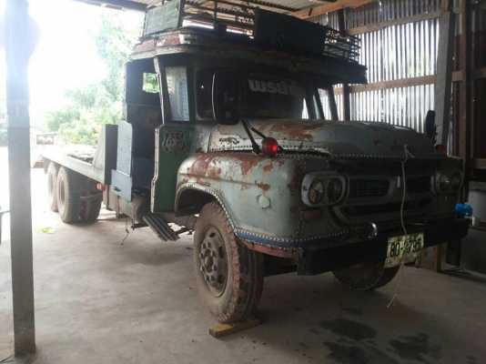 ขายสิบล้อหัวยาว เครื่อง PD6 เพลาเดียว 220 แรง เกียร์นิสสัน เฟื่องท้ายฟูโซ่  หางลาก 200 ได้