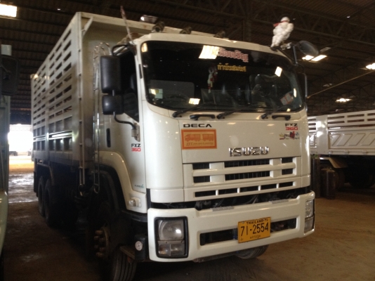 ISUZU DECA 360 แรง ปี53 กะบะเหล็กคอกสูง เหล็กหนา มีระบบพ่วง