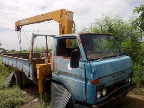 toyota เครื่อง4BC2 เครนทาดาโน่ 3ตันทะเบียน ม79