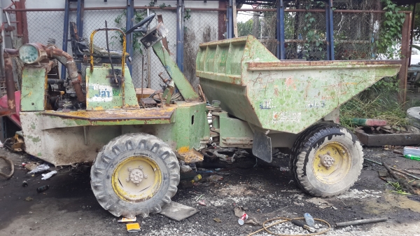 รถดั้มเปอร์เอวอ่อน ระบบไฮโดริค เครื่องดีเซล พร้อมใช้งาน