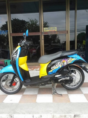 Honda Scoopy -i ปลายปี 2554 รถสวยดูดี ลาย Active Boy