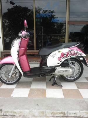 Honda Scoopy -i ปี 2554 รุ่นหัวฉีดประหยัดน้ำมัน ลาย Vivic Me รถสวย คุณภาพดี Honda Scoopy -i ปี 2554 รุ่นหัวฉีดประหยัดน้ำมัน ลาย Vivic Me รถสวย คุณภาพดี
