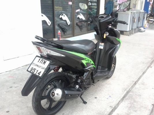 Yamaha Mio 125i GTX ตัวใหม่ล่าสุด ตัวท๊อป (ล้อแม็กซ์) ปี 2556 รถเพียง 10 เดือนเท่านั้น Yamaha Mio 125i GTX ตัวใหม่ล่าสุด ตัวท๊อป (ล้อแม็กซ์) ปี 2556 รถเพียง 10 เดือนเท่านั้น