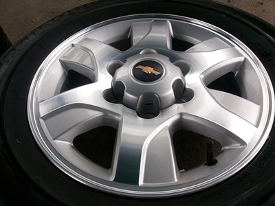 ขายล้อแม็กChevrolet trail blazer ขอบ16 พร้อมยางปี12 4 ล้อ