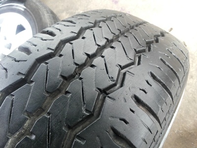 ขายล้อแม็กChevrolet trail blazer ขอบ16 พร้อมยางปี12 4 ล้อ