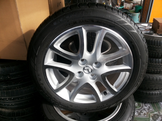 ขายล้อแม็ก Mazda 2 Sport Top 16 พร้อมยางปี12 4 ล้อ