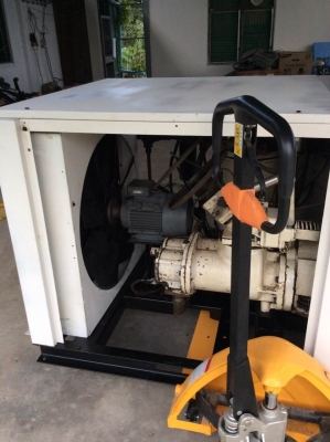 ลงรูปทำสีใหม่แล้วครับ - ขายปั้มลม INGERSOLLRAND 75hp มีคลิปTest Runให้ดูครับ