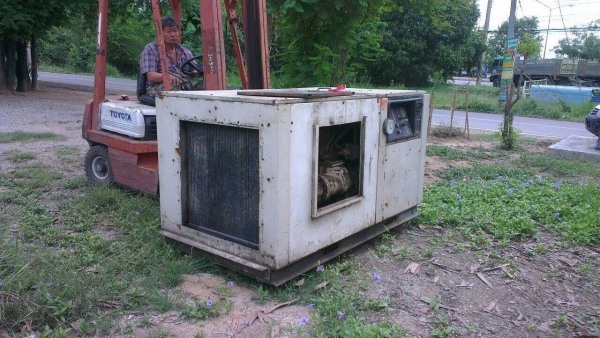 ลงรูปทำสีใหม่แล้วครับ - ขายปั้มลม INGERSOLLRAND 75hp มีคลิปTest Runให้ดูครับ