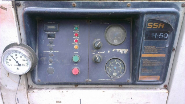 ลงรูปทำสีใหม่แล้วครับ - ขายปั้มลม INGERSOLLRAND 75hp มีคลิปTest Runให้ดูครับ