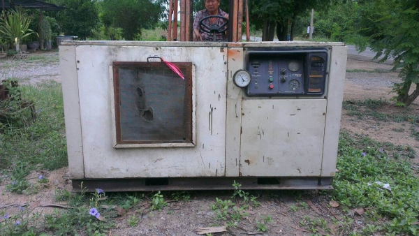 ลงรูปทำสีใหม่แล้วครับ - ขายปั้มลม INGERSOLLRAND 75hp มีคลิปTest Runให้ดูครับ