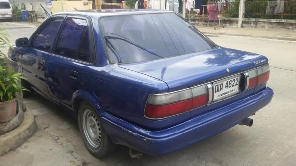 ขายToyota โดเรมอน ปี89 เครื่อง 4E 16 VALVE EFI หัวฉีด 1.3 น้ำมัน-LPG(ประหยัดมากนะ) เครี่อเกียร์ธรรมดา ช่วงล่าง  แอร์ ดีครับ  วิทยุ ซีดี ไพโอเนียร์ สภาพสวย ตามรูป (ภาษี ก.ค 58 )